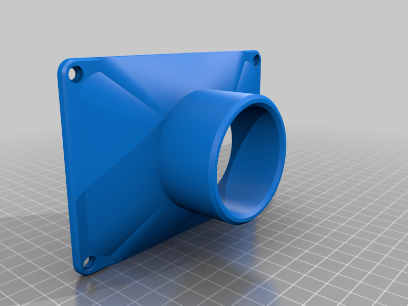 Rear Vent to 2.5" Adapter for Anycubic Photon
