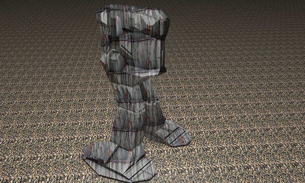 KLOBB A future robot head hunter GAME CHARACTER