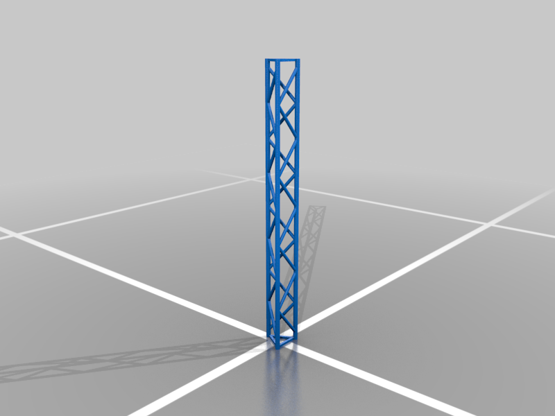 1/2" scale Triangle Lighting Truss