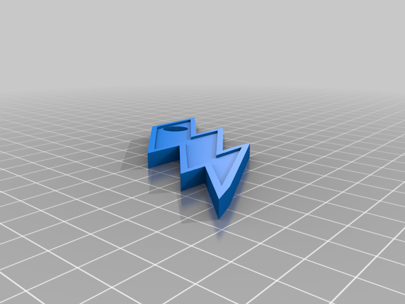 Lightning Bolt Keychain