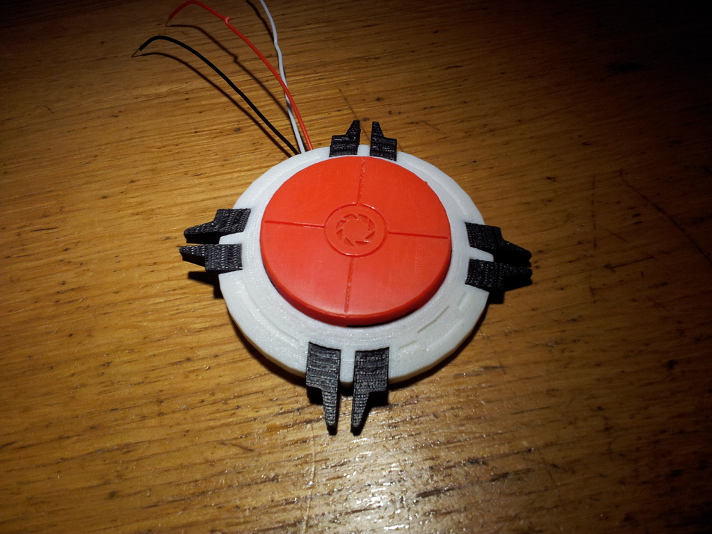 1500 Megawatt Aperture Science Heavy Duty Super-Colliding Super Button Replica (Portal)