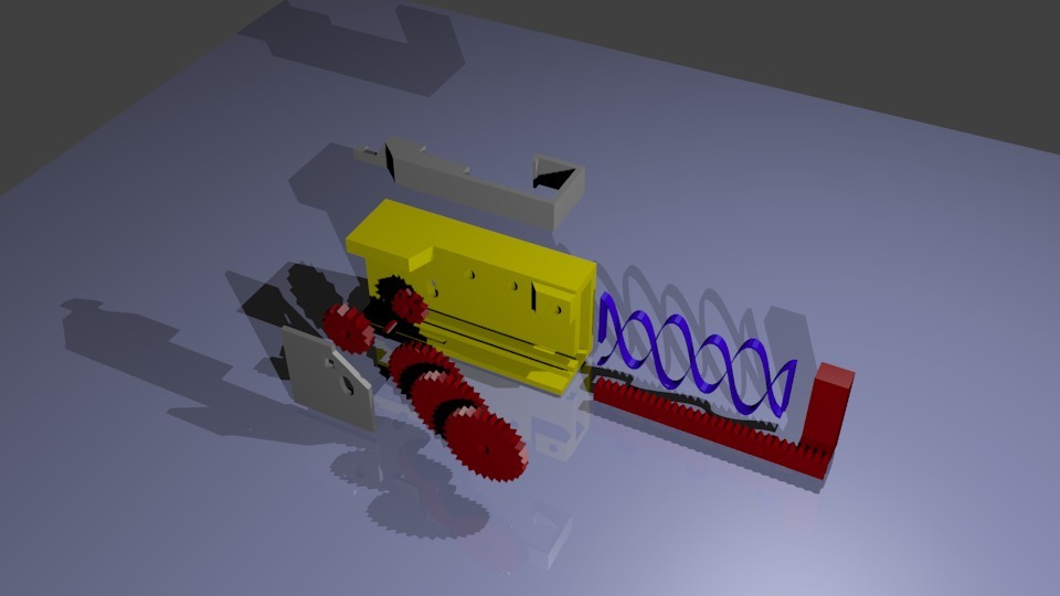 Wind-Up Engine V1.2 Updated - Fully Printed