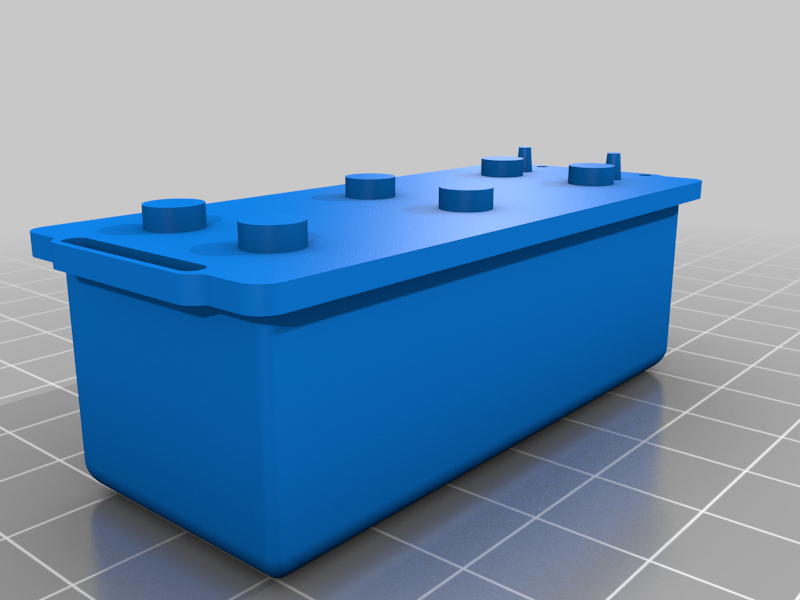 Diorama 1:14 scale RC truck Battery