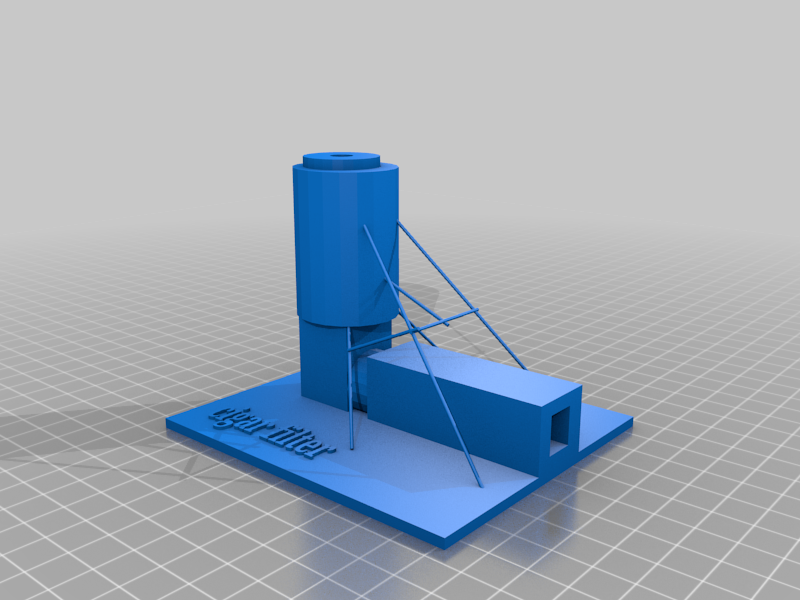 water filter with cigars filters