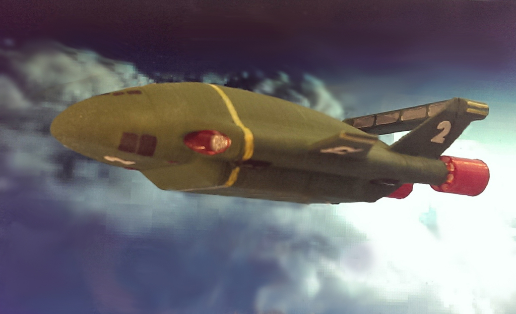 Thunderbird 2 plated by colour