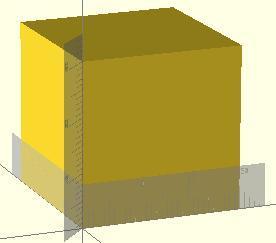 OpenSCAD ruler