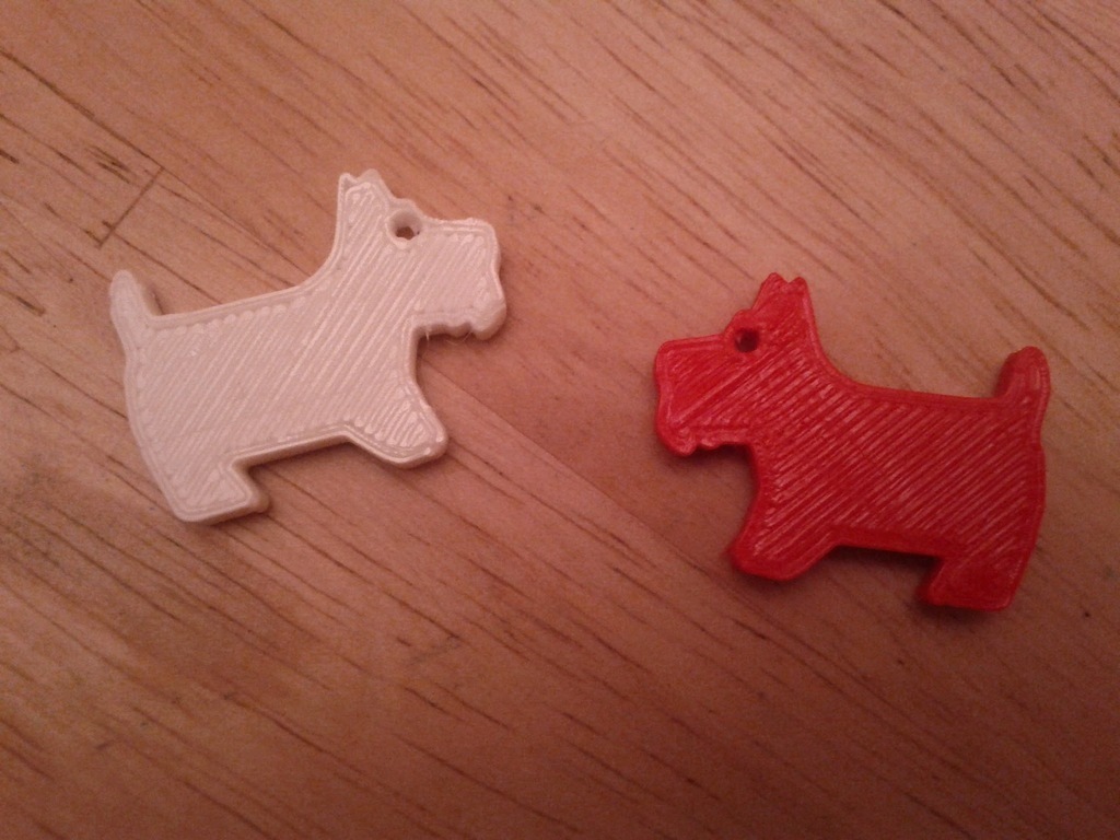 Max the Dog (Small Fridge Magnet)