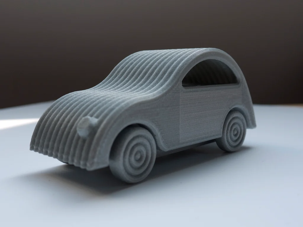 Little Printed Cars: 2CV tribute
