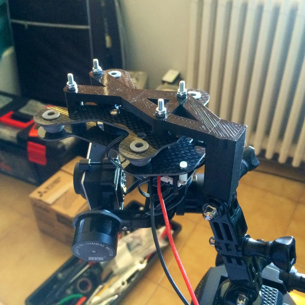 DYS 3 Axis Gimbal support for handheld monopod