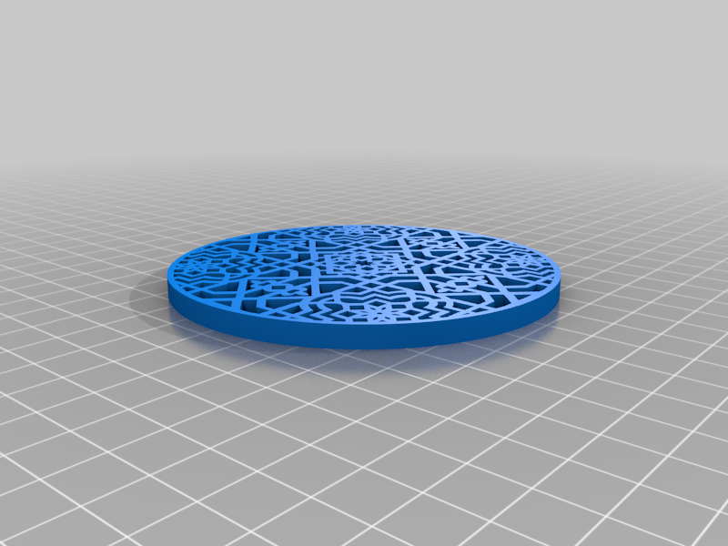 Moroccan Pattern Coaster