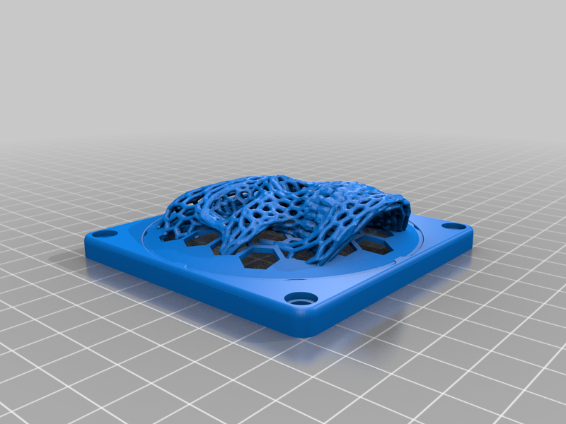 80mm Fan Skull Fan Cover