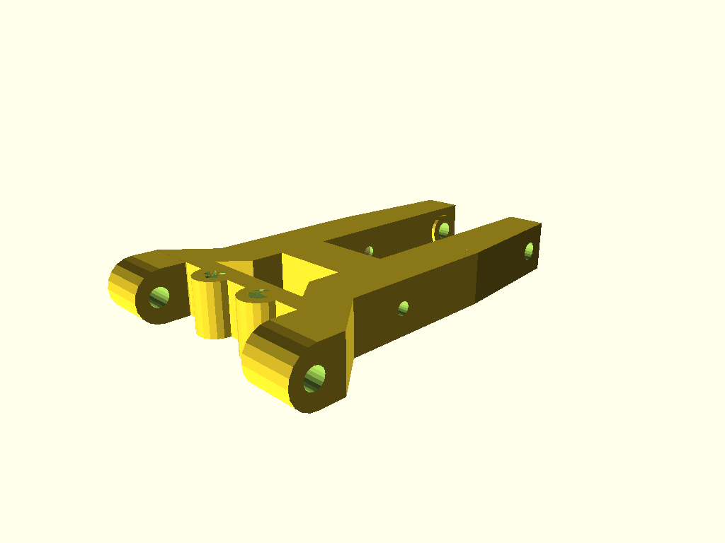 Reely P190 Front-Achse / Front-Axle
