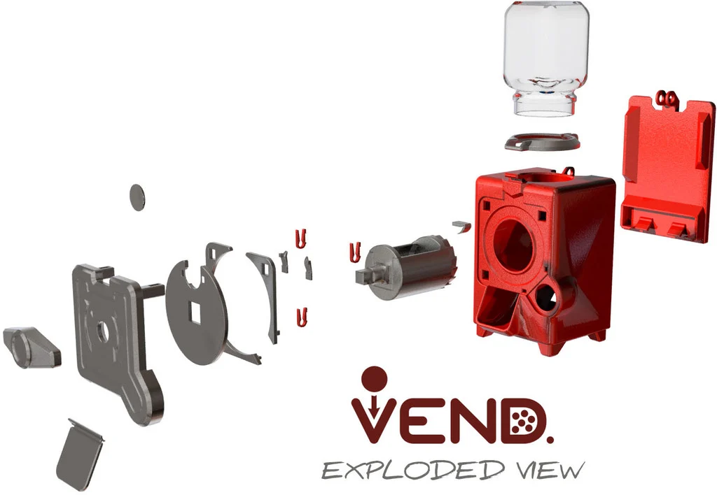 VEND - the totally printed candy dispenser