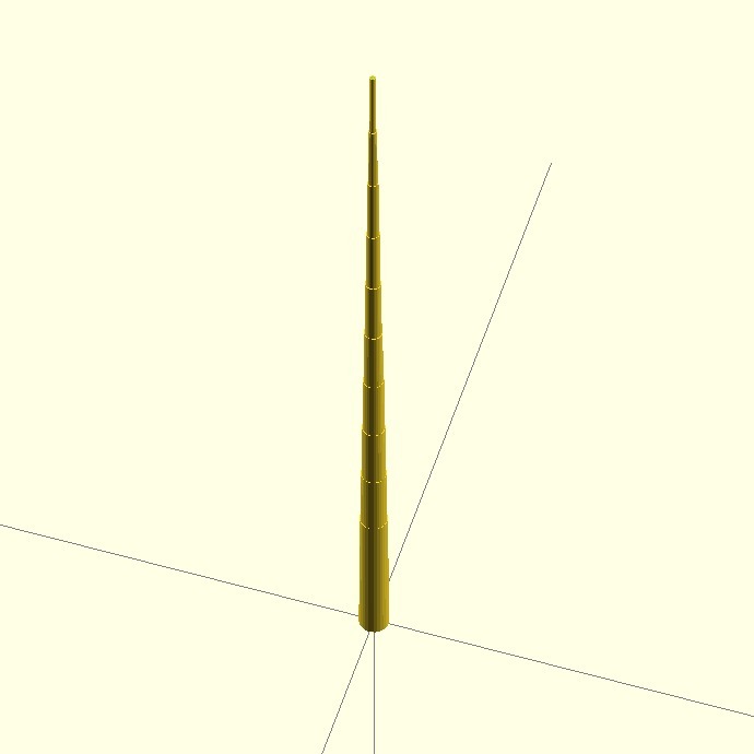 telescopic stick