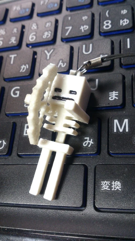 Minecraft Skeleton key holder