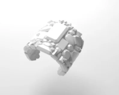 Gemstone Cuff
