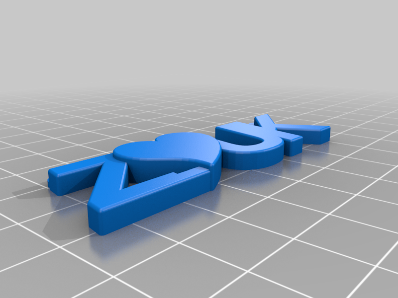 ZOUK 3D Text