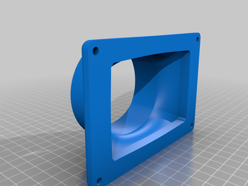 Rear Vent to 80mm Adapter for Anycubic Photon