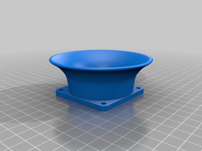 Open intake shroud for 12v 60mm Server Fan
