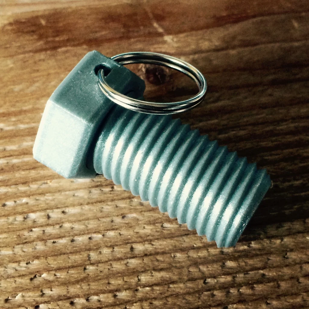 Bolt Keychain (Secret pillbox)