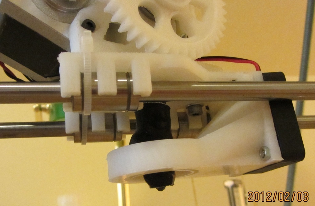Circular fan duct for Prusa Mendel