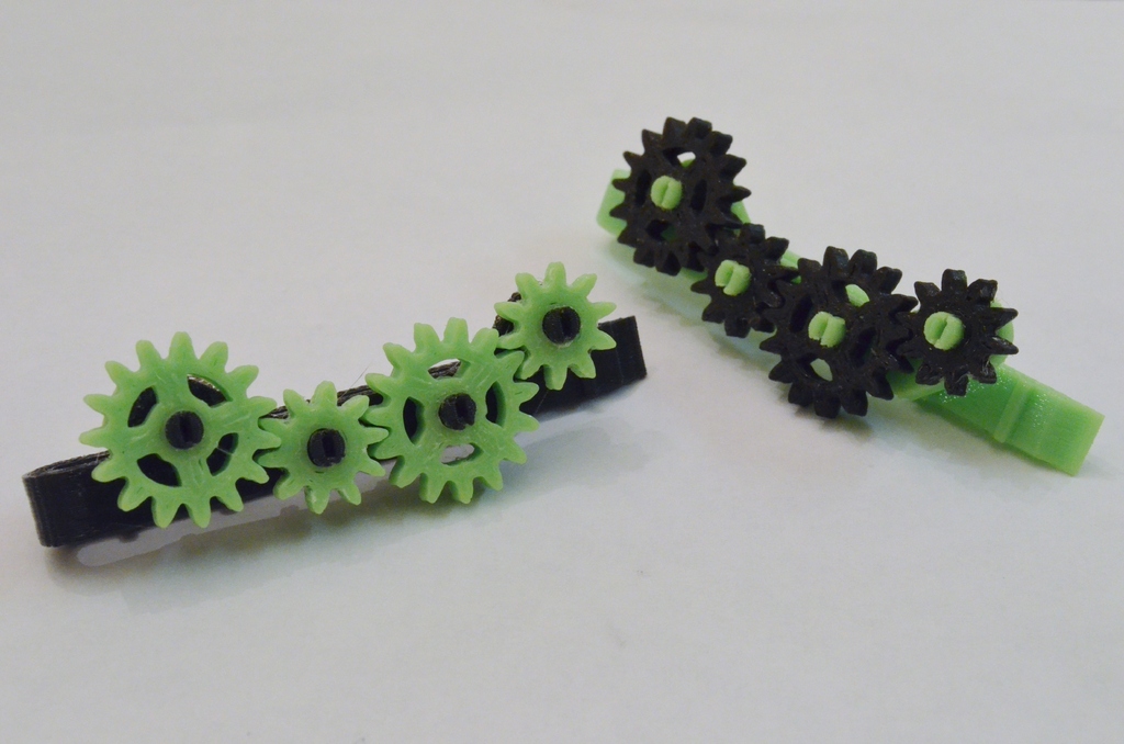 Geared Tie Clip