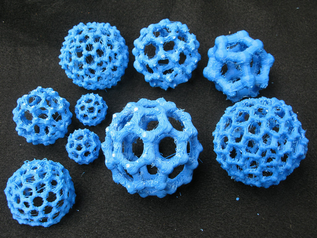 Buckyballs - Molecular Models