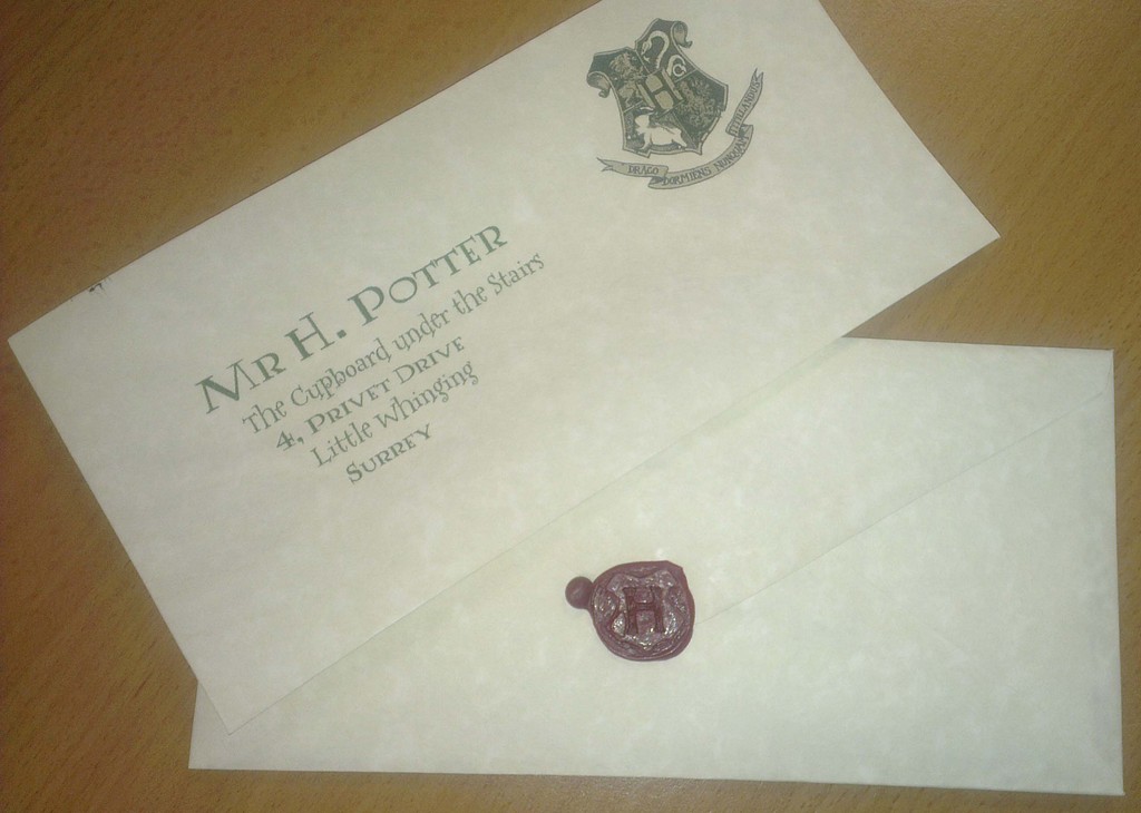 Hogwarts 'H' Wax Stamp