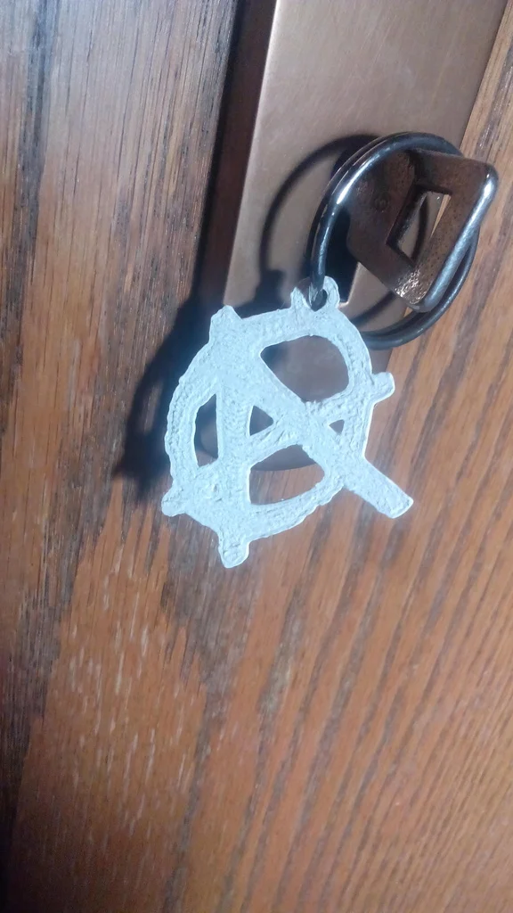 Anarchy Keychain