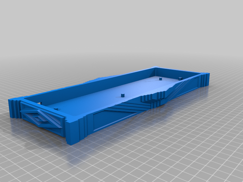 The Box - An Art Deco 60% Keyboard Case