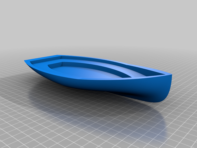 Simple Boat Hull (rowing boat?)