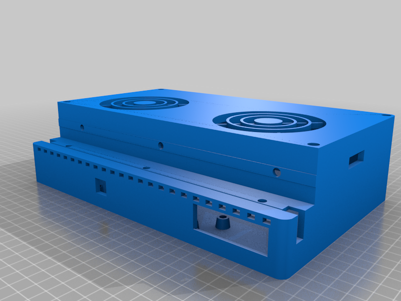 MKS Base/SBase, RaspberryPi, Mosfet 30x30 Extrusion Mounted Case