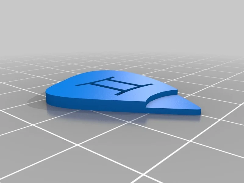 Gemini Guitar Pick