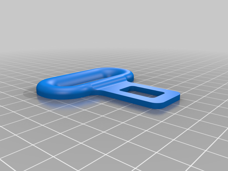 Toyota C-HR seat belt buckle