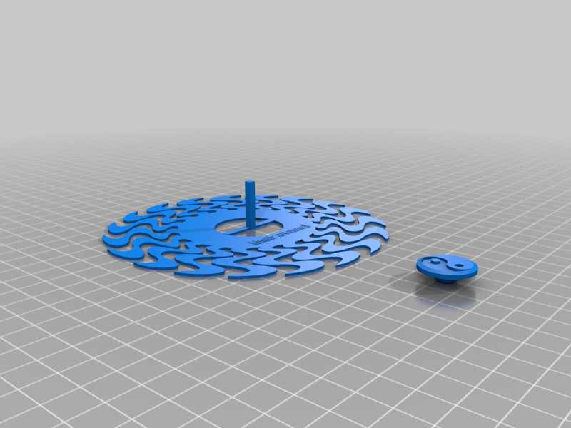 kinetic art stencil and cap one
