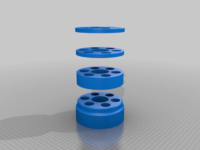 Mini Gun Barrel Clips for 3/4" .75in PVC Pipe