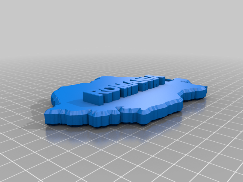 ROMANIA MAP 3D