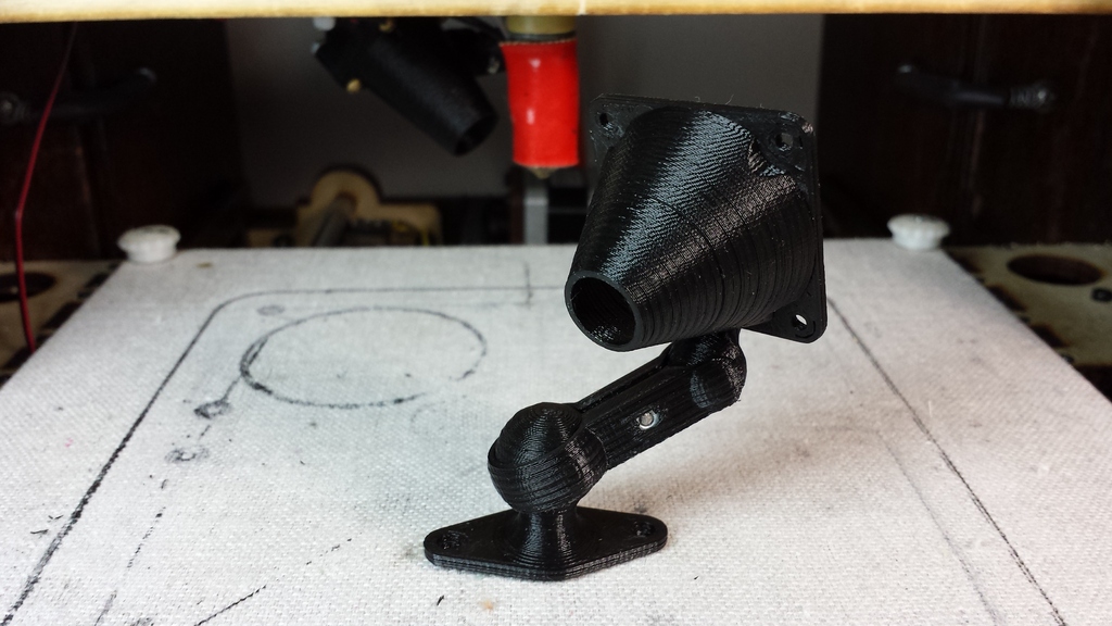 Articulated Ball Joint Fan Mount