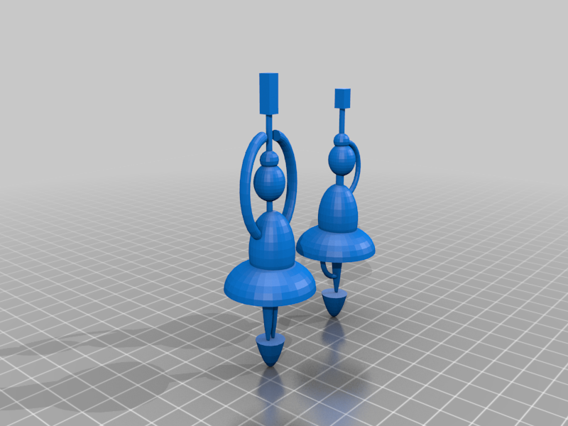 2 Ballerina Dreidels