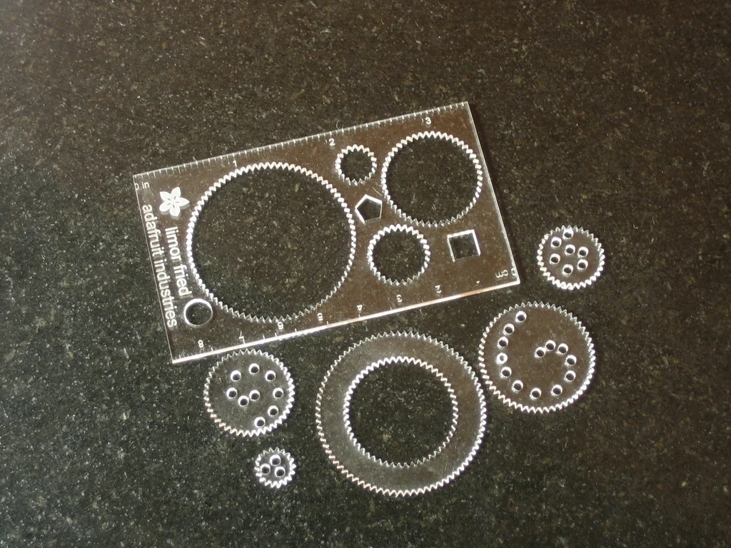 hypotrochoid business card (spirograph style)