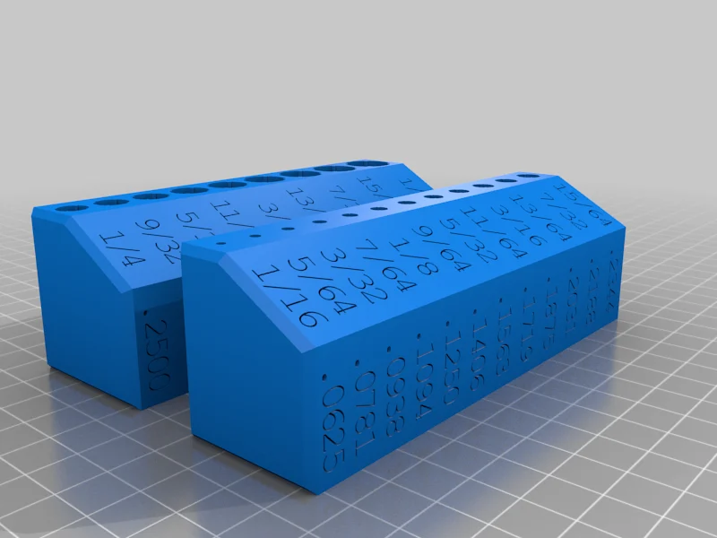 Drill Index for fractional bits