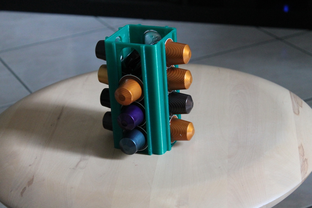 Nespresso coffee capsule organizer