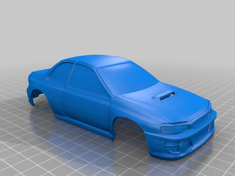 MiniZ Subaru Impreza 22B 90mm Body