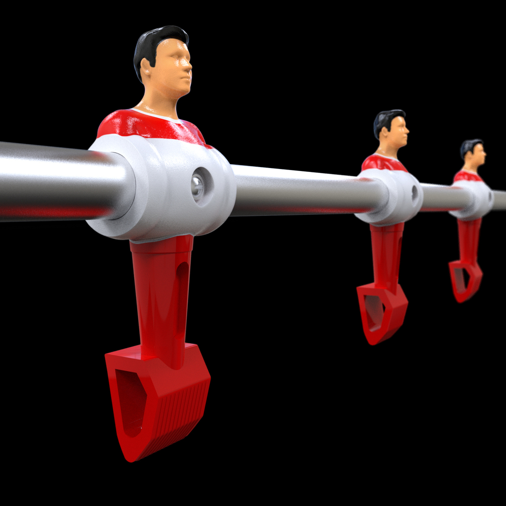 Foosball game piece