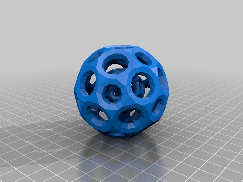 Mesh Ball in a Mesh Ball (separated)