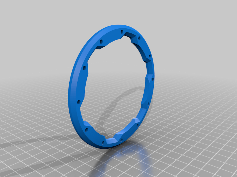 Wheel cover rim for traxxas Summit 1:8 scale