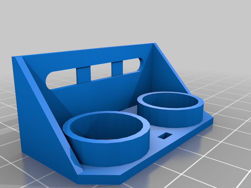 Mount for HC SR04 ultrasonic sensor