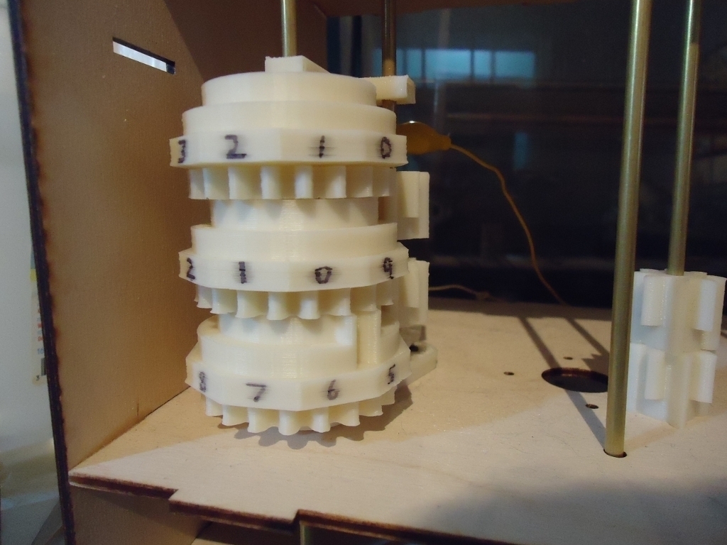 Three digit electromechanical Counter / Register