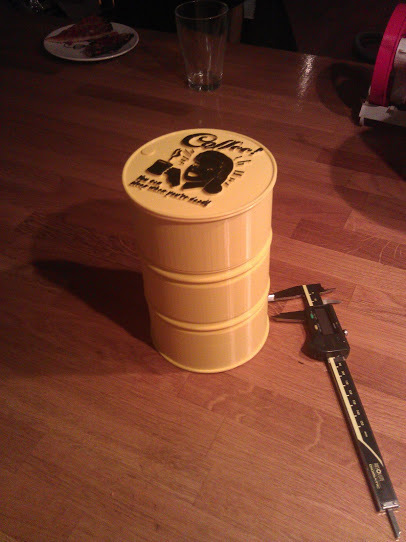 Coffee Container Drum Barrel