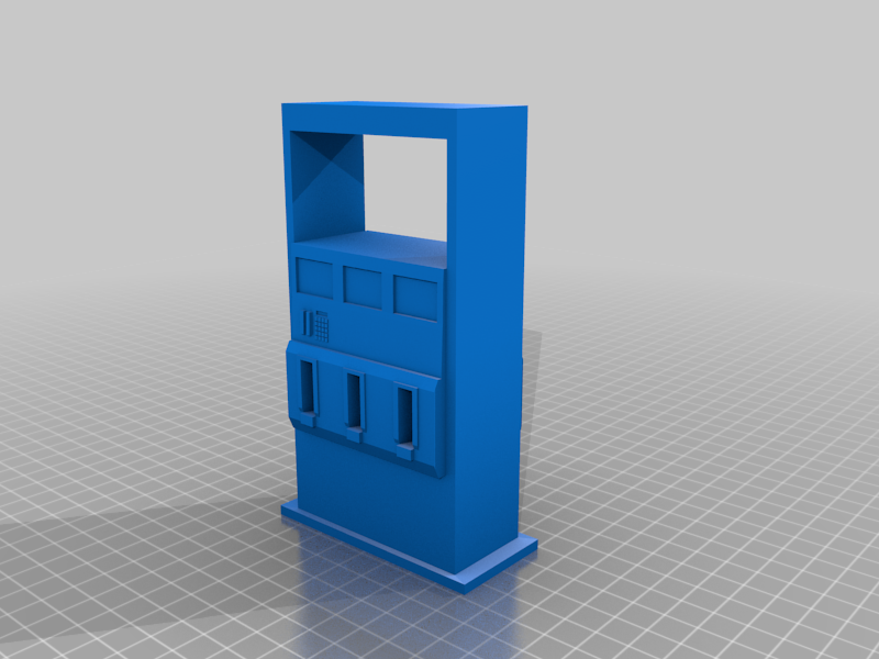 1/18th scale Modern Gas Pump